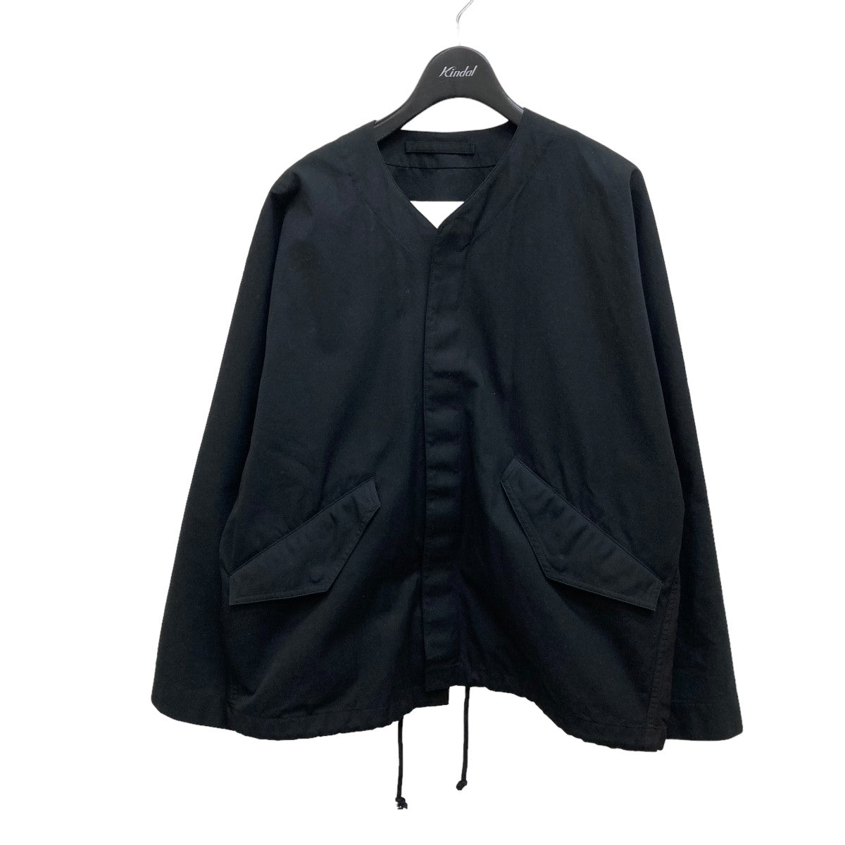 JIL SANDER(ジルサンダー) Cotton Blouson Jacket in Blackノーカラーブルゾン JSMU420422  JSMU420422 ブラック サイズ 13｜【公式】カインドオルオンライン ブランド古着・中古通販【kindal】