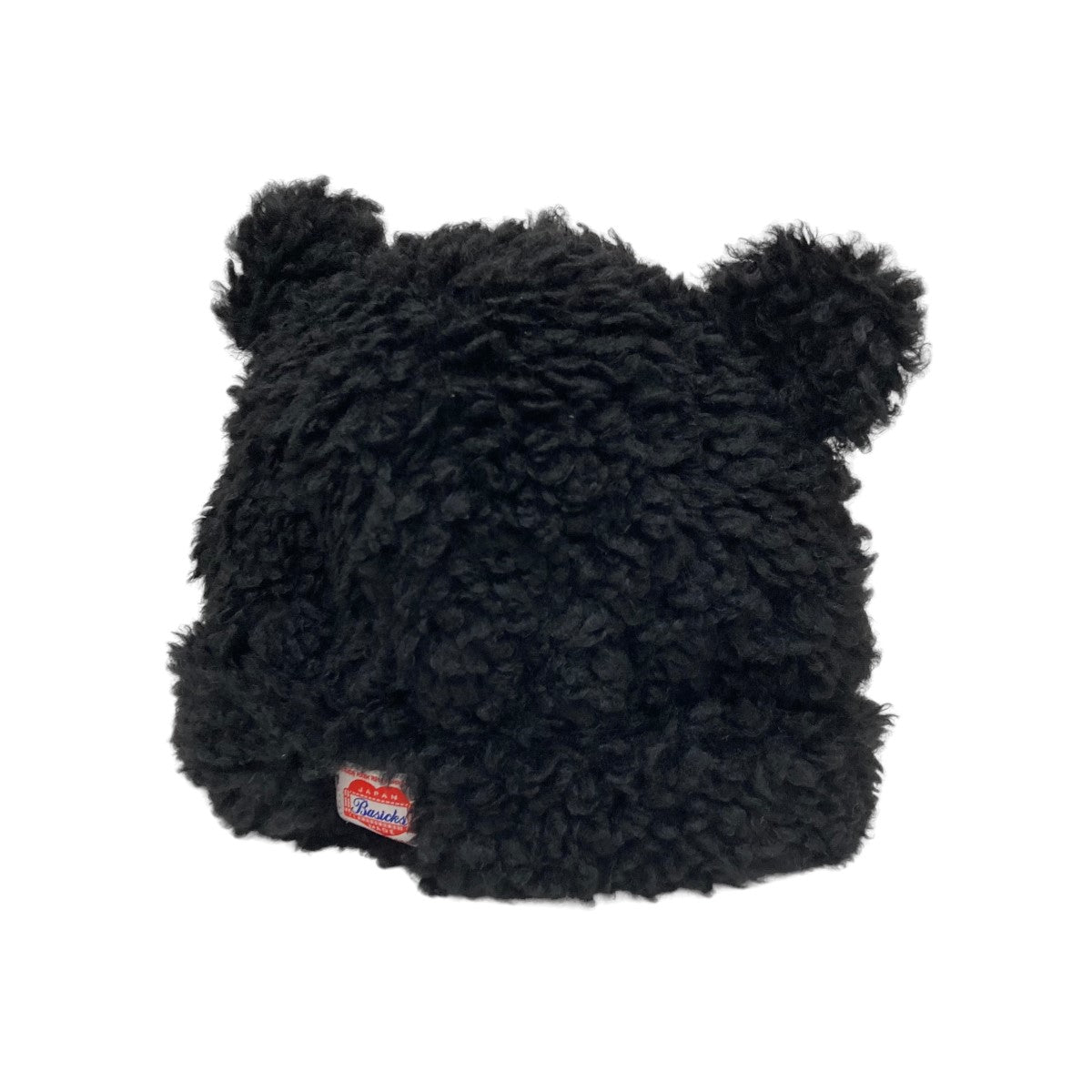 BASICKS(ベイシックス) Bear Beanie S1．5-1201 S151201 ブラック