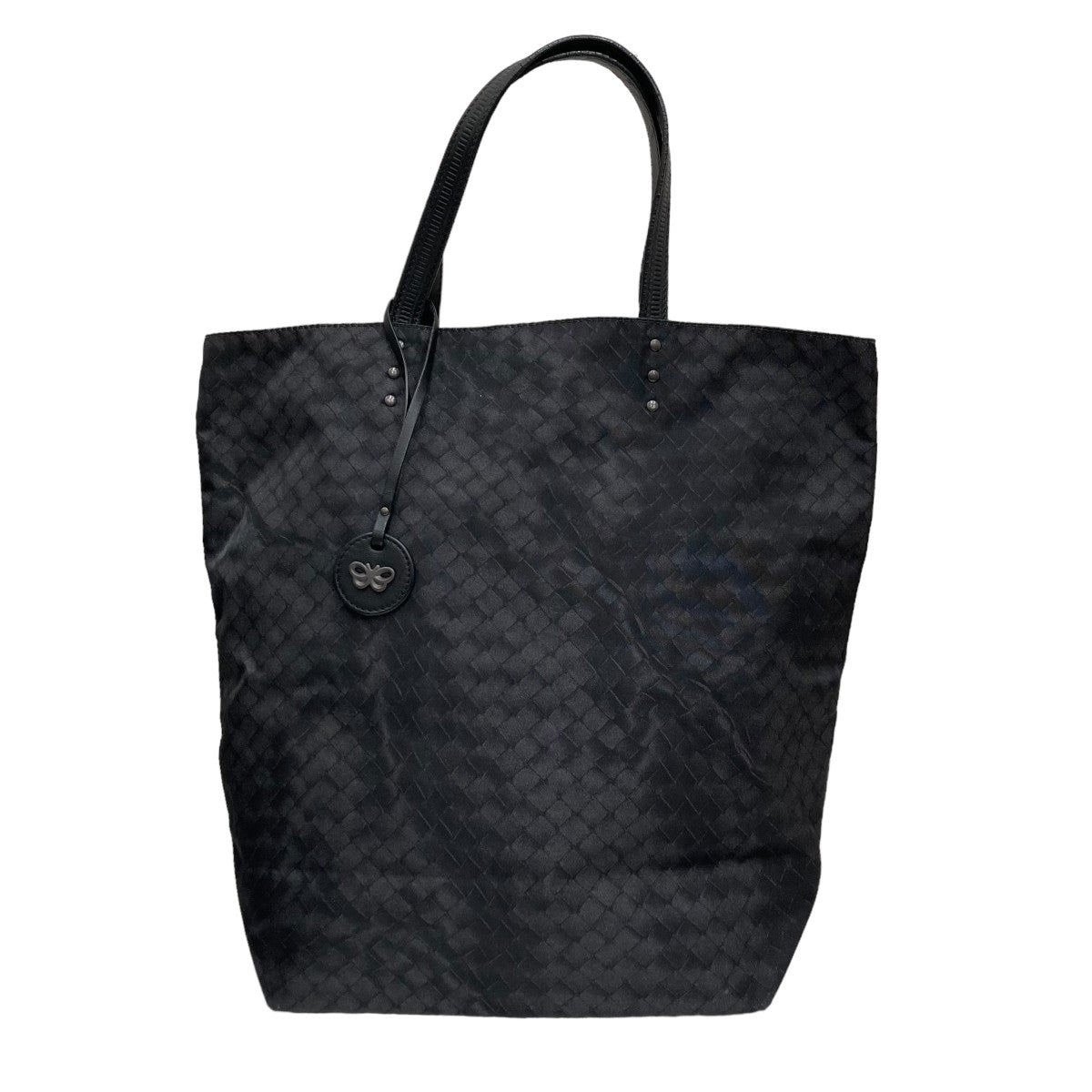 BOTTEGA VENETA(ボッテガヴェネタ) ナイロントート トートバッグ B027983770 B027983770 ブラック サイズ  13｜【公式】カインドオルオンライン ブランド古着・中古通販【kindal】