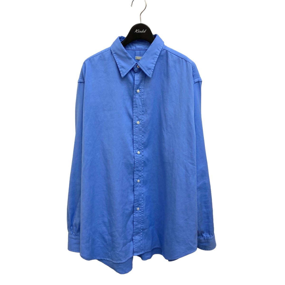 A．PRESSE(アプレッセ) Double Weave Twill Regular Collar Shirtシャツ24SAP-02-03H  24SAP-02-03H ブルー サイズ 17｜【公式】カインドオルオンライン ブランド古着・中古通販【kindal】