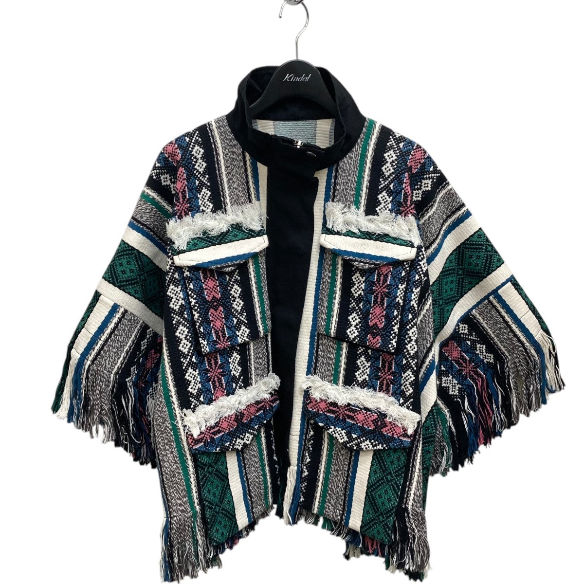 sacai(サカイ) Rug Jacquard Blousonジャケット22-05993 22-05993 マルチカラー サイズ  2｜【公式】カインドオルオンライン ブランド古着・中古通販【kindal】