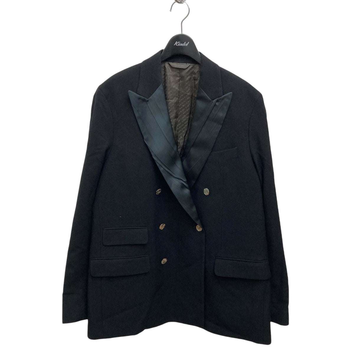 ACNE STUDIOS(アクネストゥディオズ) ダブルプレステッドジャケットFN-MN-SUIT000223 FN-MN-SUIT000223  ブラック サイズ 44｜【公式】カインドオルオンライン ブランド古着・中古通販【kindal】