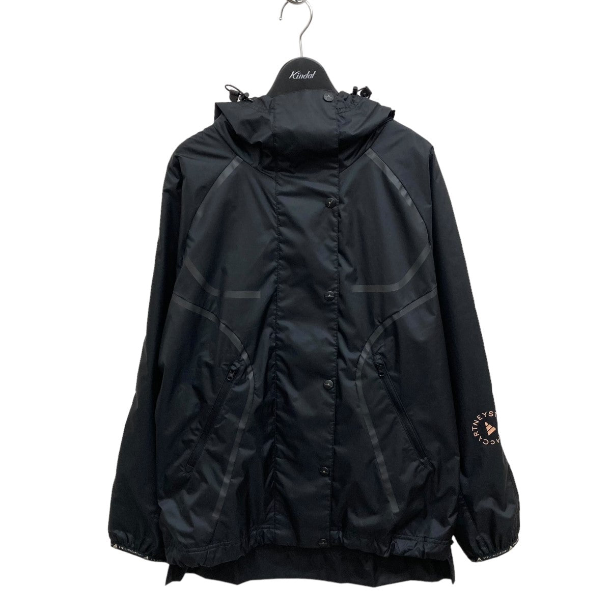 adidas by stella McCartney(アディダスバイステラマッカートニー) TRUE PACE RUN  JACKETナイロンパーカーFU0294 FU0294 ブラック サイズ XS｜【公式】カインドオルオンライン ブランド古着・中古通販【kindal】