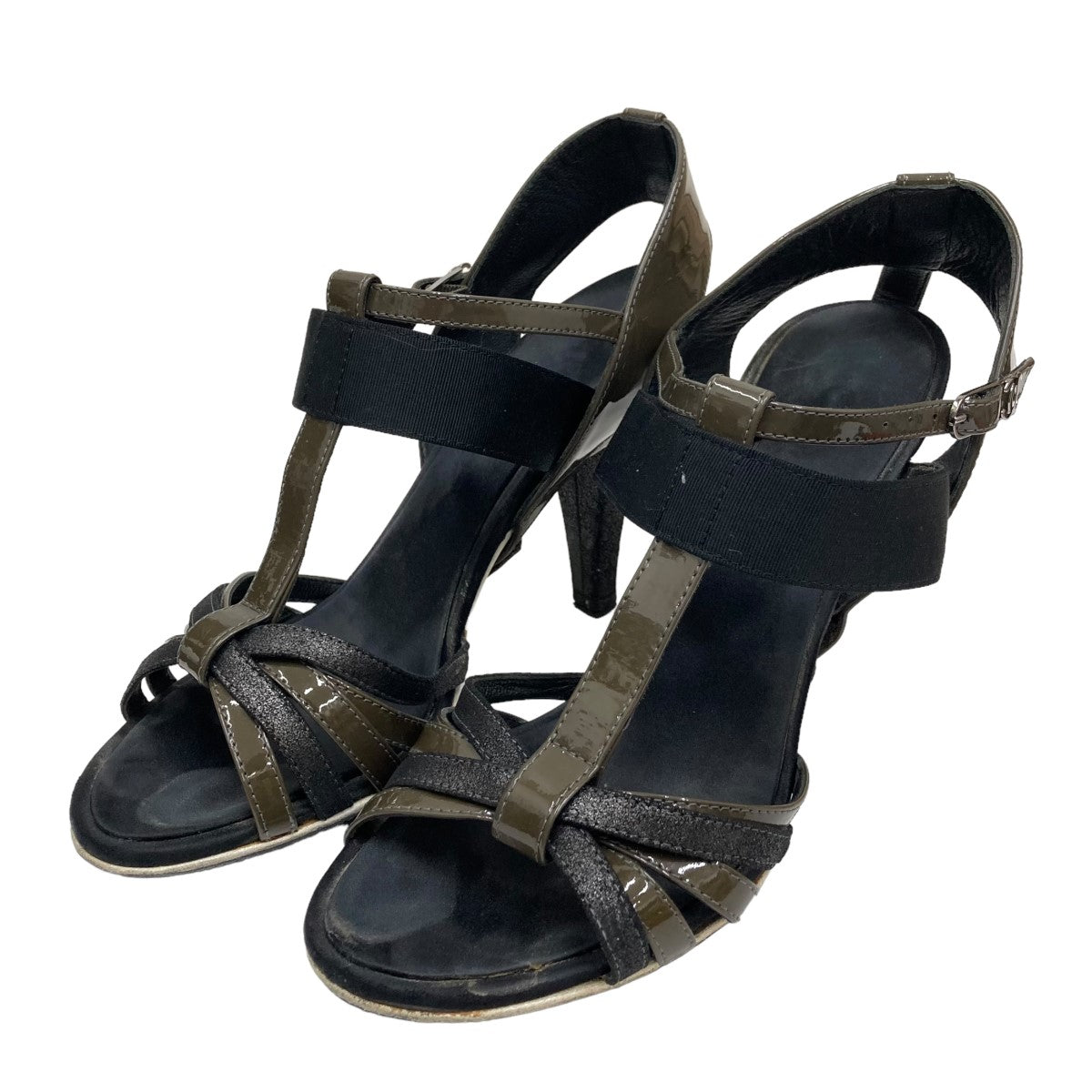 CHANEL(シャネル) サンダル06A G25401Y04295 06A G25401Y04295 グレー