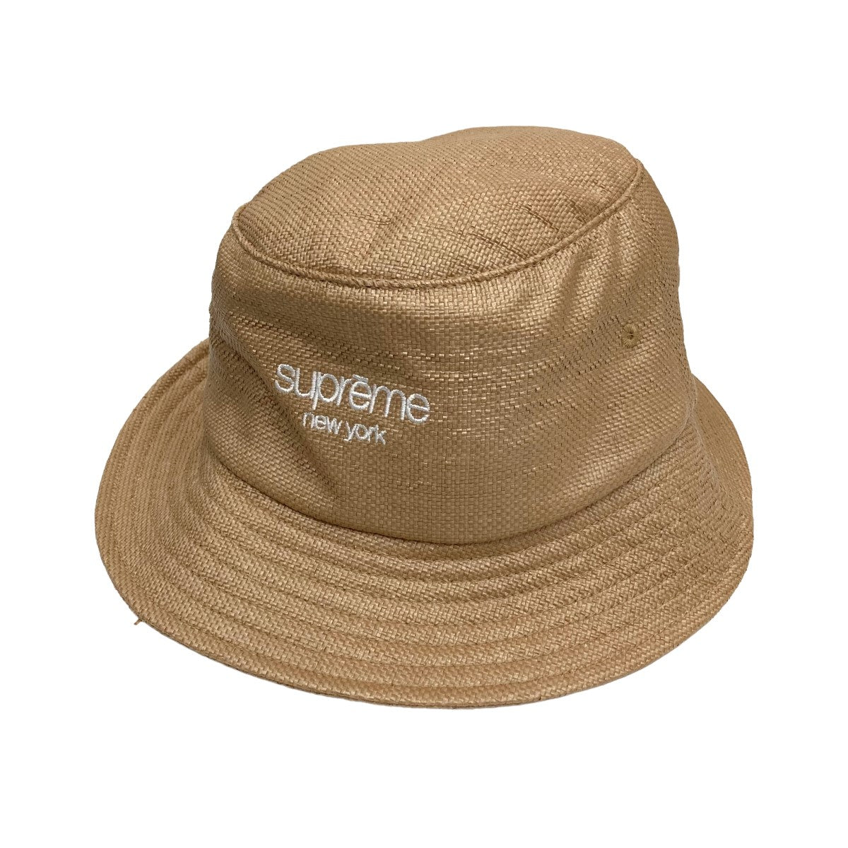 Supreme(シュプリーム) Raffia Crusherハット ベージュ｜【公式】カインドオルオンライン ブランド古着・中古通販【kindal】