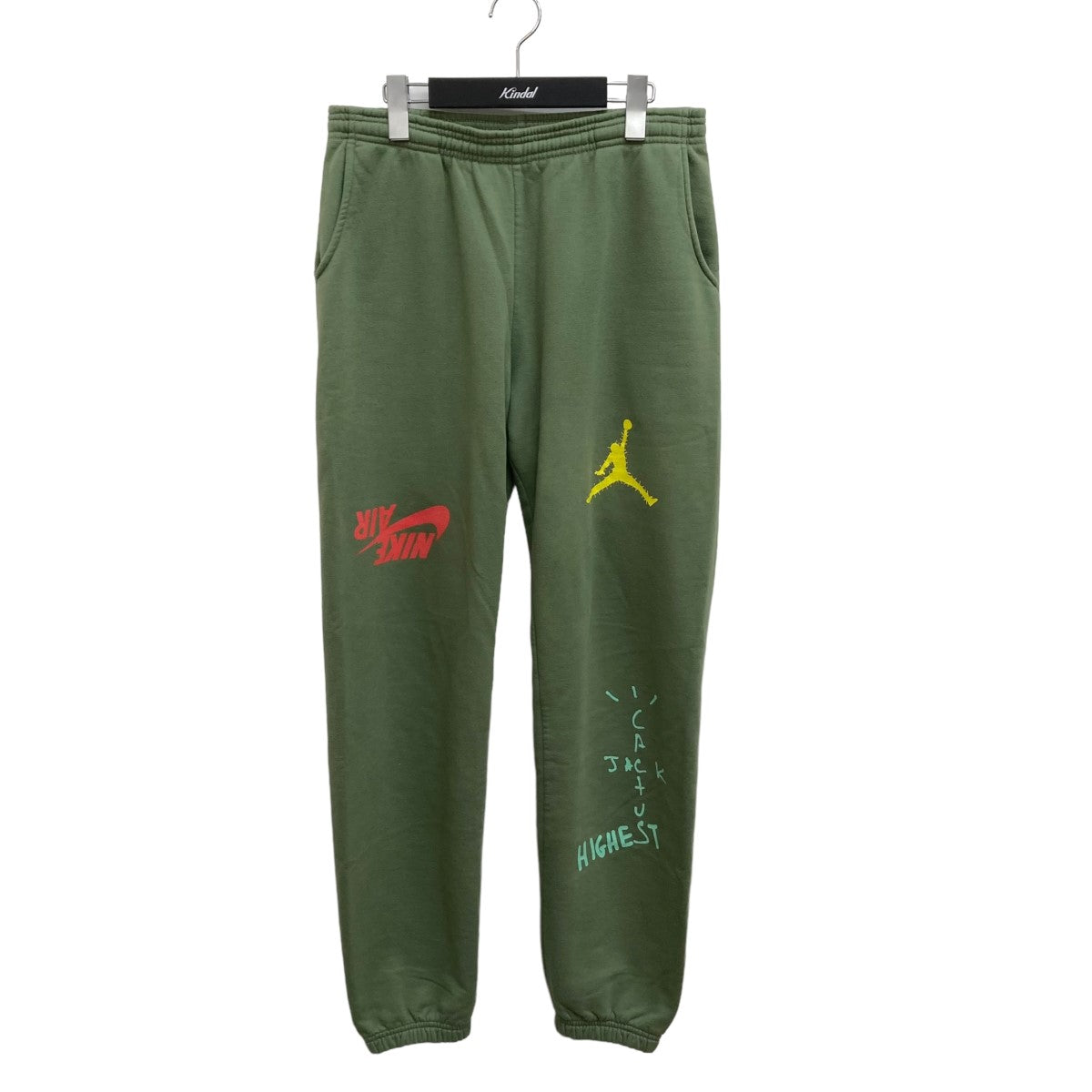 JORDAN×TRAVIS SCOTT Cactus Jack Highest Sweatpantスウェットパンツ グリーン サイズ  16｜【公式】カインドオルオンライン ブランド古着・中古通販【kindal】