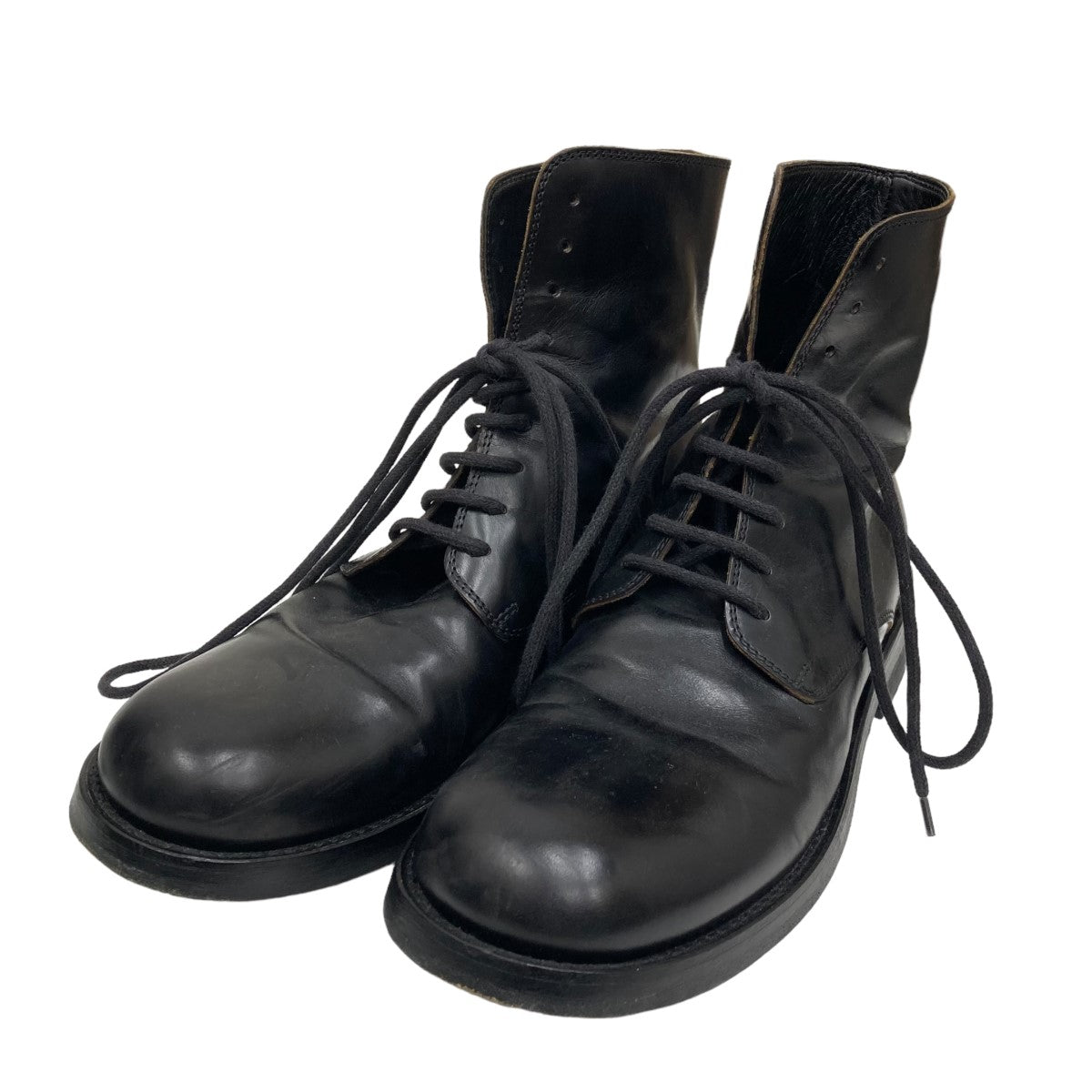 ANN DEMEULEMEESTER(アンドゥムルメステール) ブーツ ブラック サイズ 