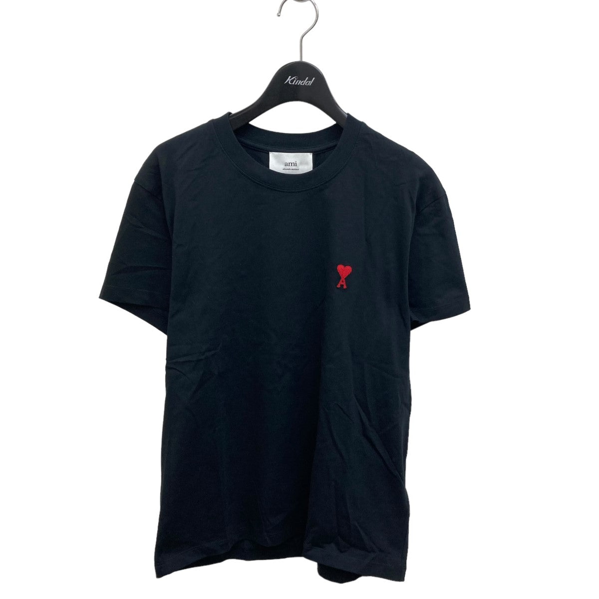 AMIPARIS(アミパリス) AMI DE COEUR T-SHIRTTシャツBFUTS001.724 BFUTS001.724 ブラック サイズ S｜【公式】カインドオルオンライン  ブランド古着・中古通販【kindal】