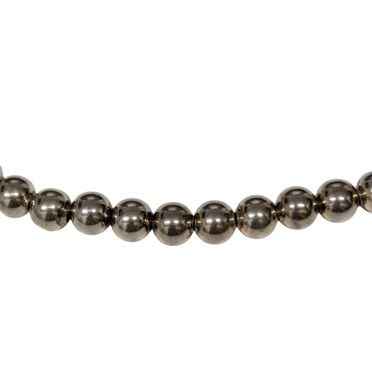 8mm Ball Chain Necklace 50cm - Silverネックレス