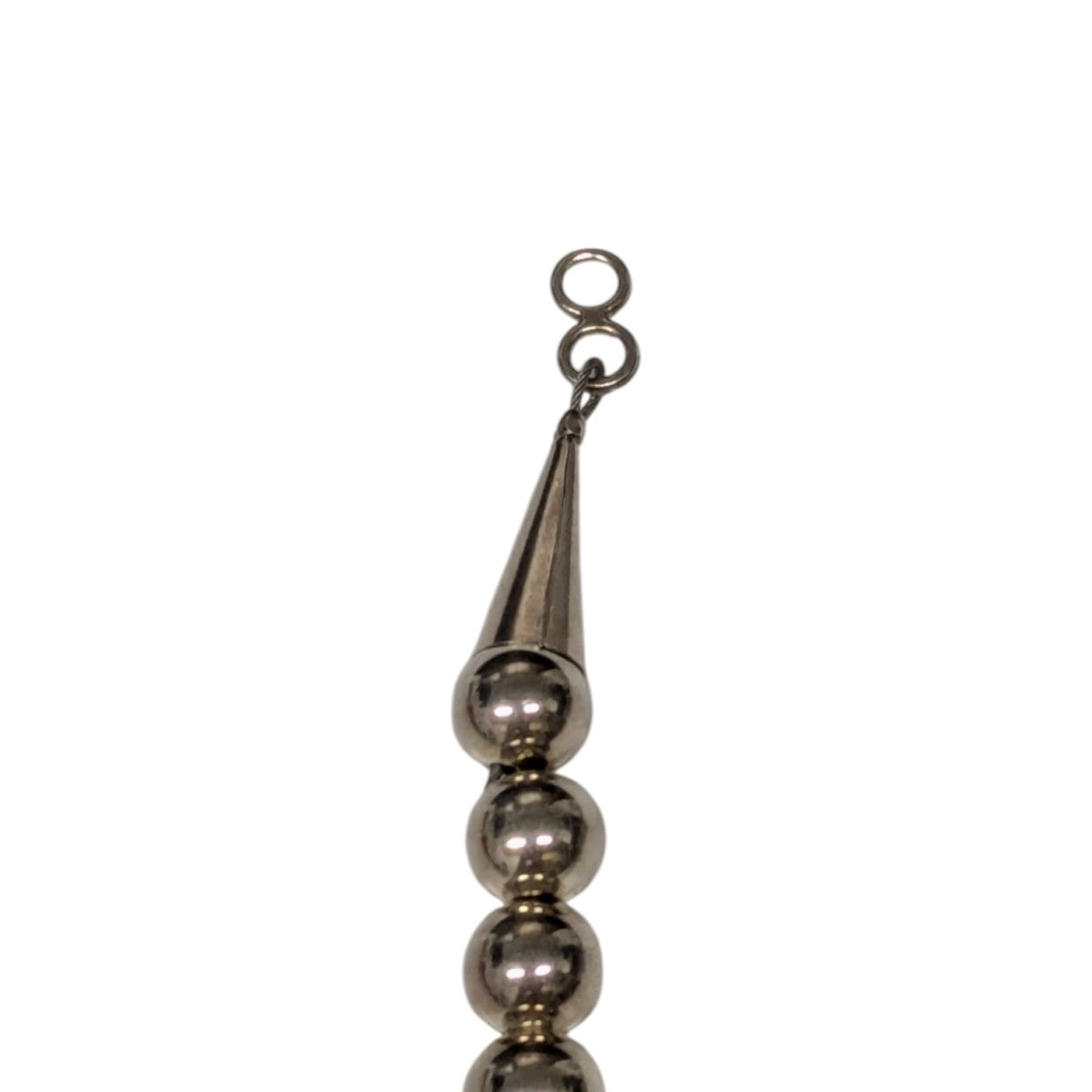 8mm Ball Chain Necklace 50cm - Silverネックレス