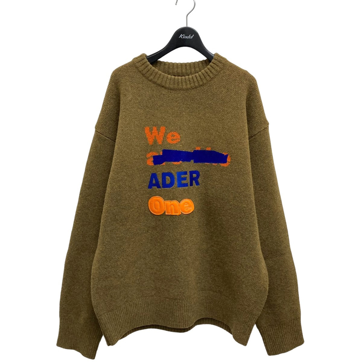 ADER error(アーダーエラー) ニットBKAFWLK10KK2 BKAFWLK10KK2 オリーブ サイズ  A2｜【公式】カインドオルオンライン ブランド古着・中古通販【kindal】