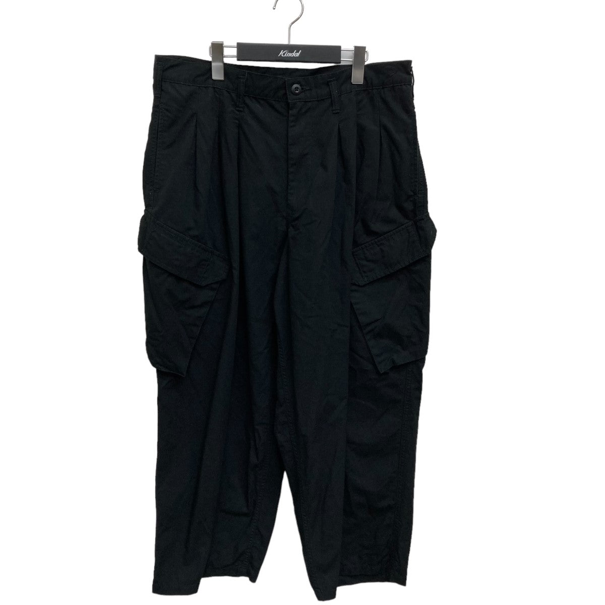 BLACK Scandal Yohji Yamamoto(ブラックスキャンダルヨウジヤマモト) RIPSTOP 12TUCK PANTSパンツHX-P72-041  HX-P72-041 ブラック サイズ 17｜【公式】カインドオルオンライン ブランド古着・中古通販【kindal】