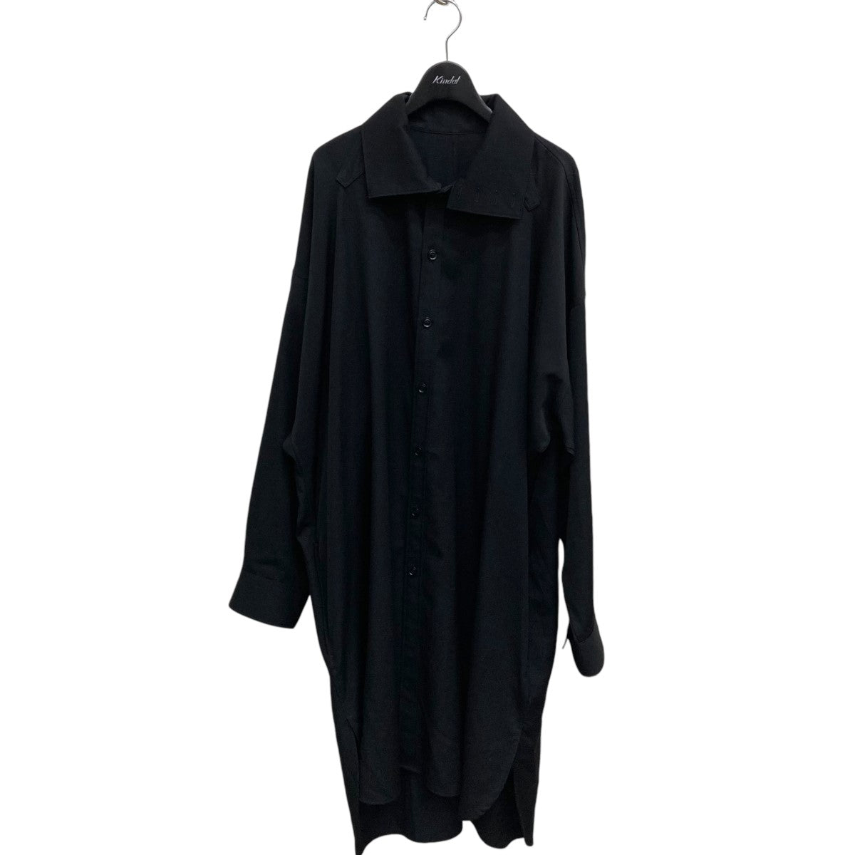 Yohji Yamamoto pour homme(ヨウジヤマモトプールオム) ロングシャツHK-B39-100 HK-B39-100 ブラック  サイズ 3｜【公式】カインドオルオンライン ブランド古着・中古通販【kindal】