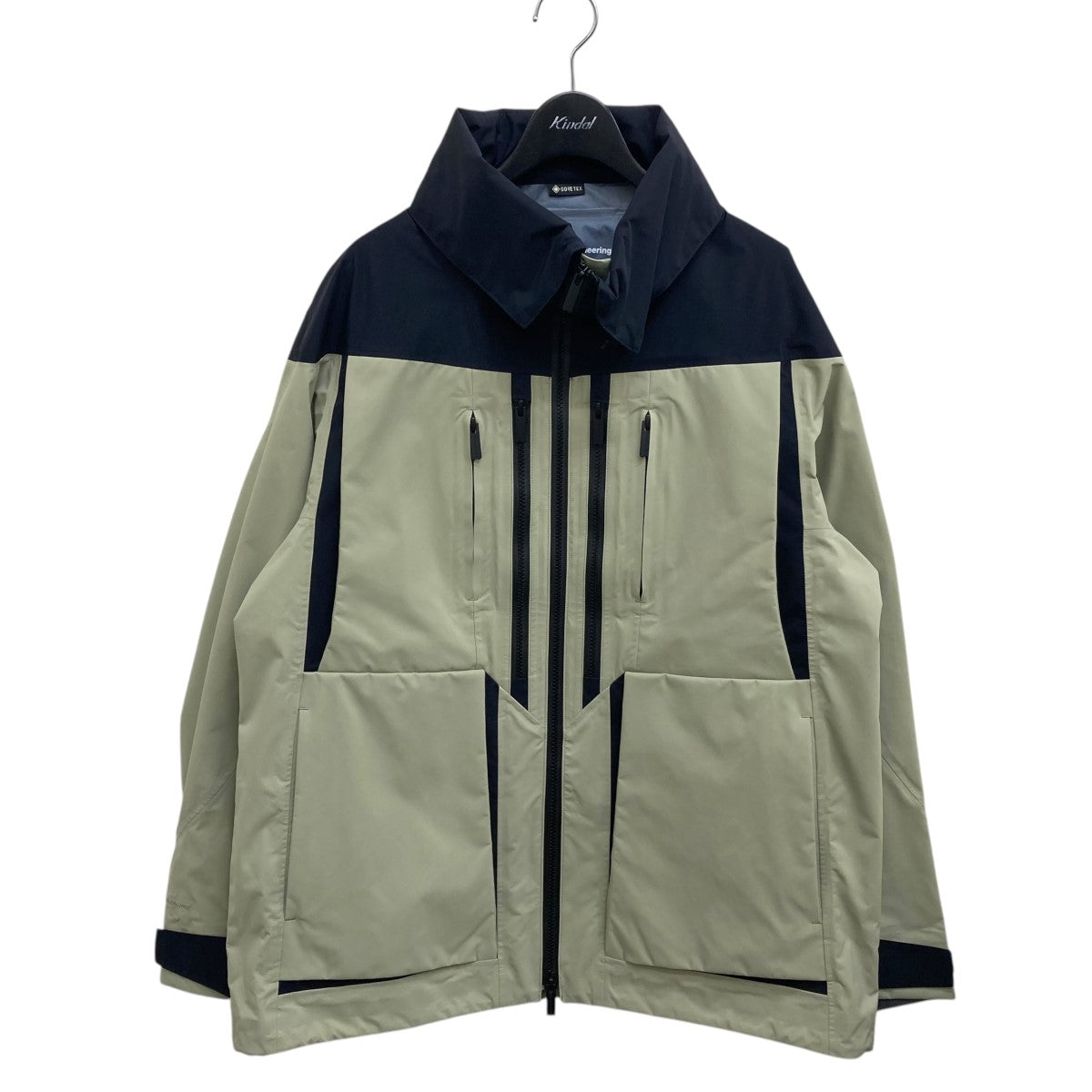 WHITE MOUNTAINEERING(ホワイトマウンテニアリング) GORE-TEX 3L JACKETマウンテンパーカーBK2471201  BK2471201 ベージュ×ブラック サイズ 2｜【公式】カインドオルオンライン ブランド古着・中古通販【kindal】