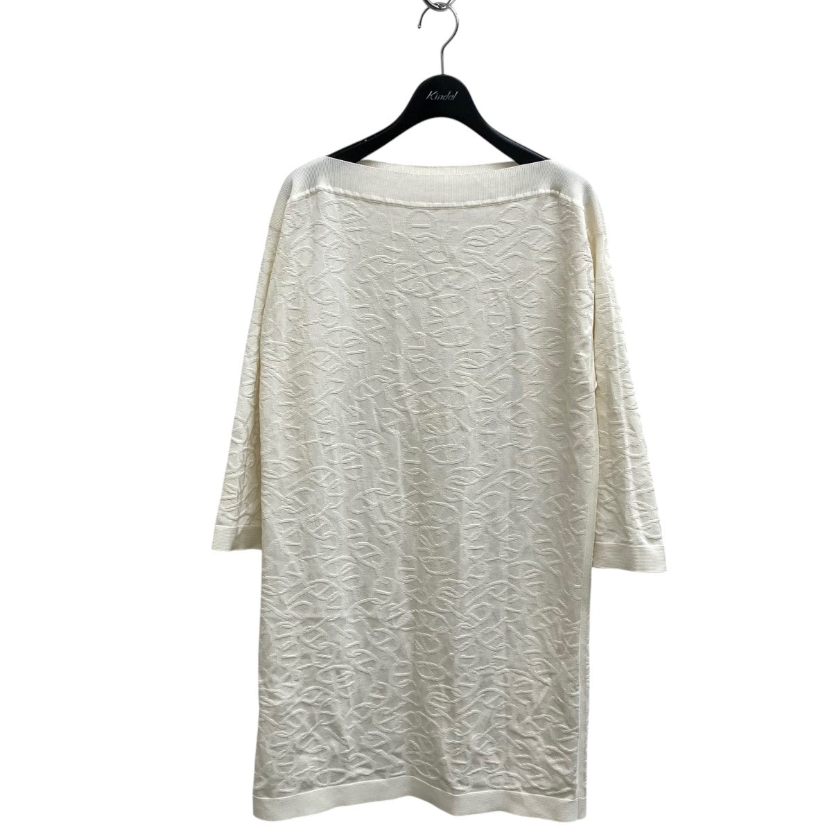 HERMES(エルメス) ツイルレーヌ シルク混ニットワンピース4E2530DC  