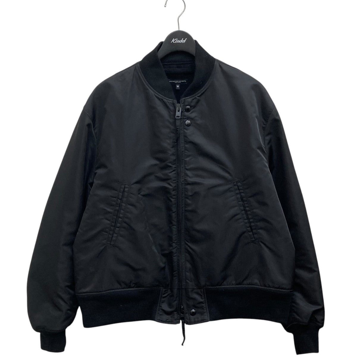 Engineered Garments(エンジニアードガーメンツ) SVR Jacket Flight Satinフライトジャケット ブラック サイズ  M｜【公式】カインドオルオンライン ブランド古着・中古通販【kindal】