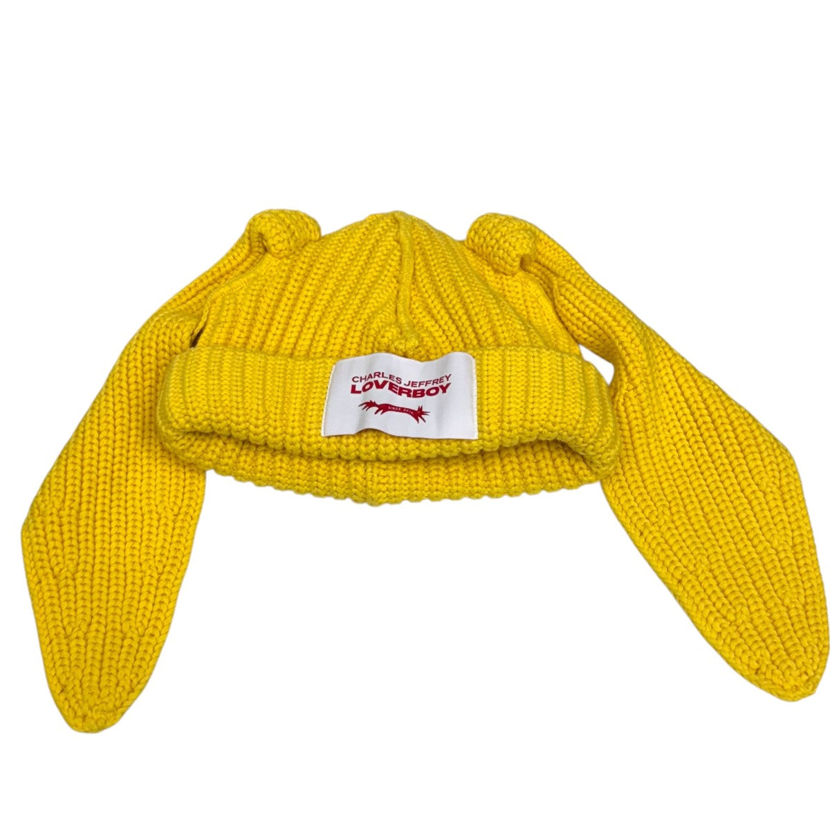 CHARLES JEFFREY LOVERBOY CHUNKY BEANIE RABBITニット帽