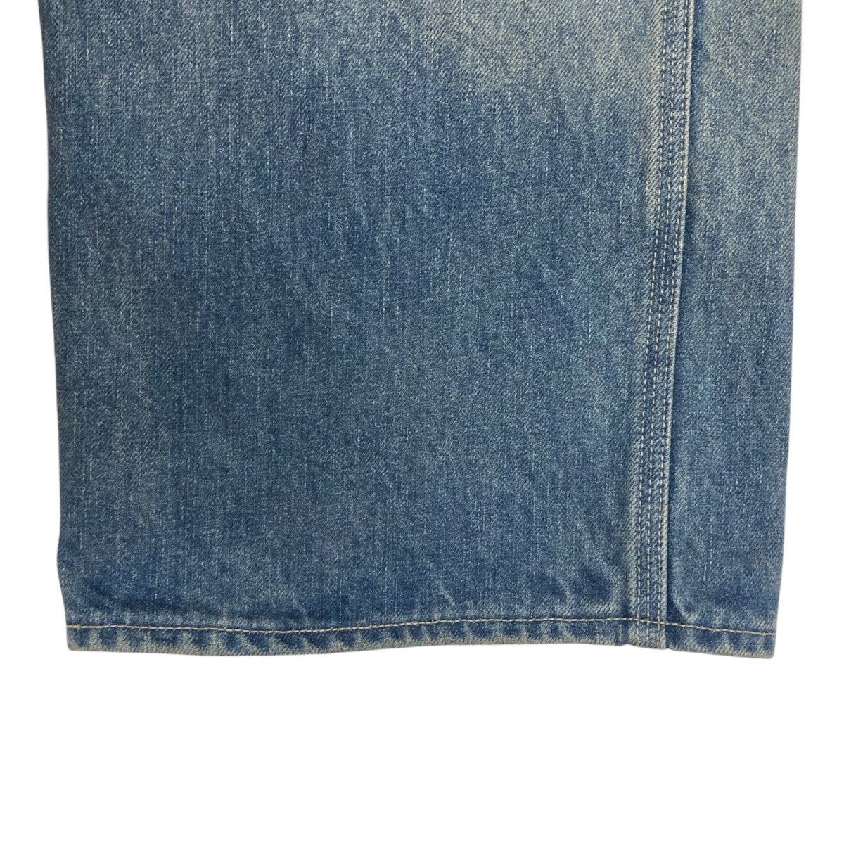 AURALEE SELVEDGE FADED HEAVY DENIM PAINTER PANTSデニムパンツA24AP01DH 古着・中古-6枚目のアイテム画像