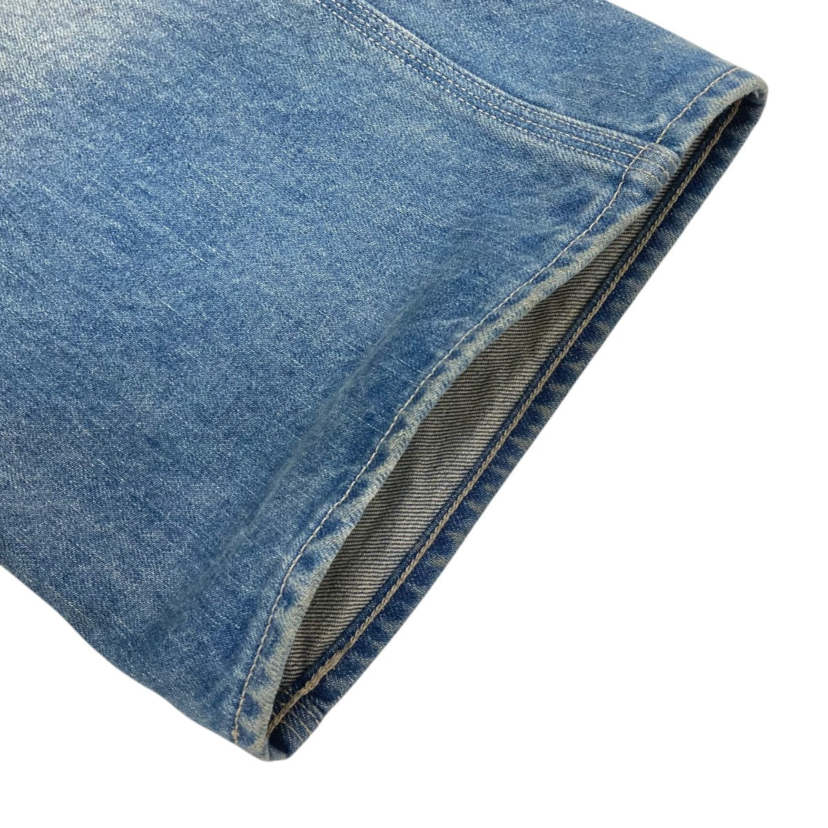 AURALEE SELVEDGE FADED HEAVY DENIM PAINTER PANTSデニムパンツA24AP01DH 古着・中古-7枚目のアイテム画像