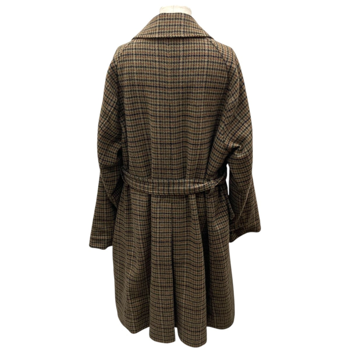 BELTED BAL COLLAR COATコートPMAI-OT03