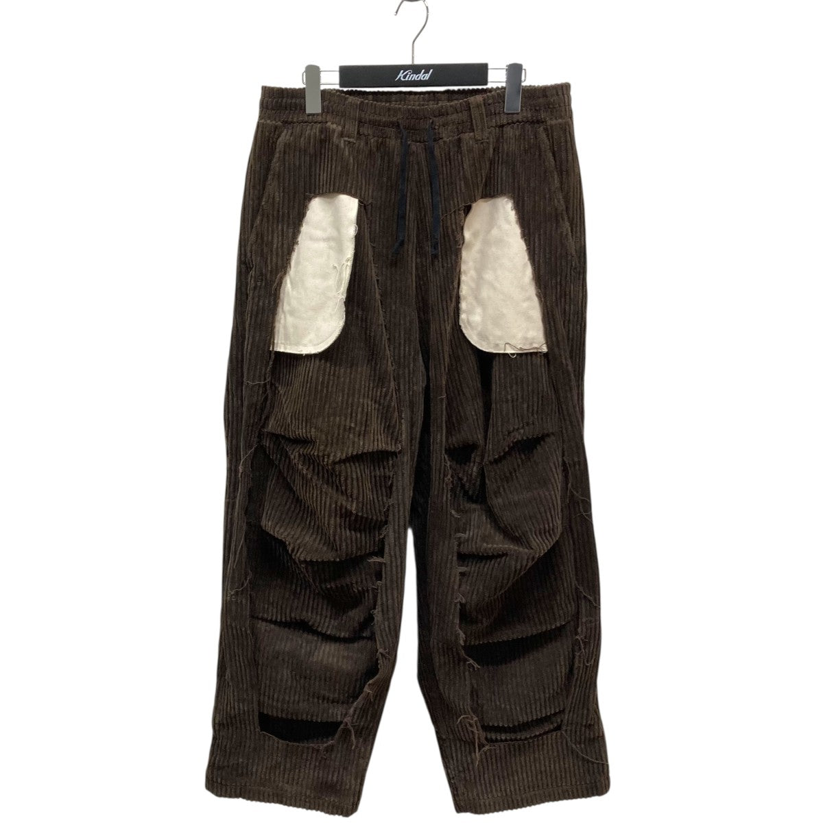 パンツ MUZE CORDUROY 3D TROUSERS(KHAKI) NEW ARRIVAL】MUZE定番3D