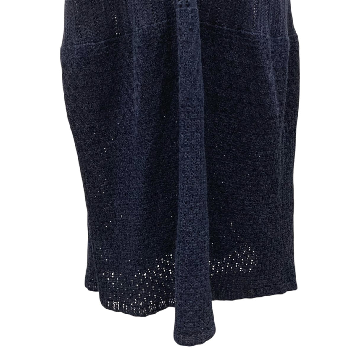 Lace Stripe Knitted DressワンピースMM23PF-KN727