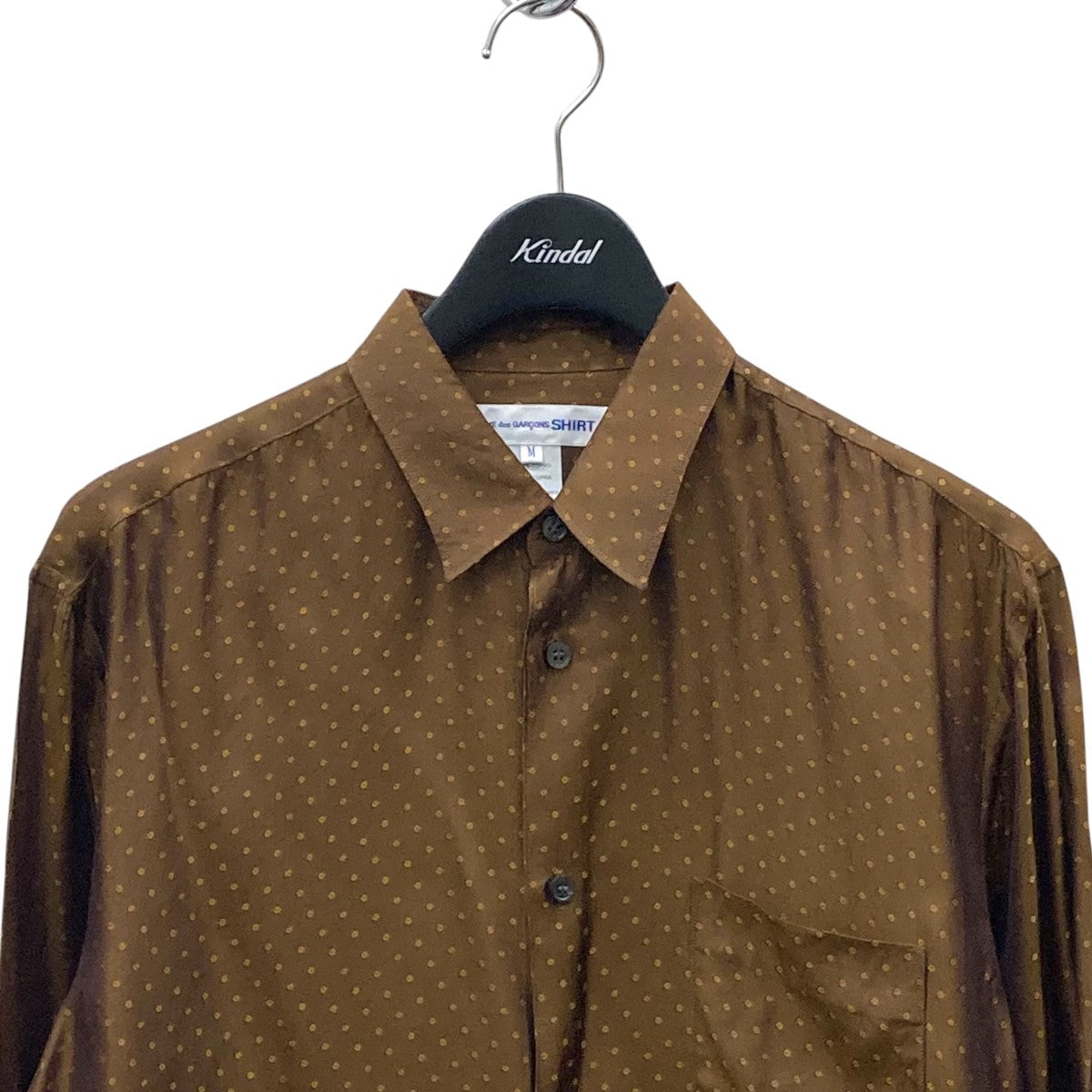COMME des GARCONS SHIRT 21SS長袖シャツFG-B077 古着・中古-3枚目のアイテム画像