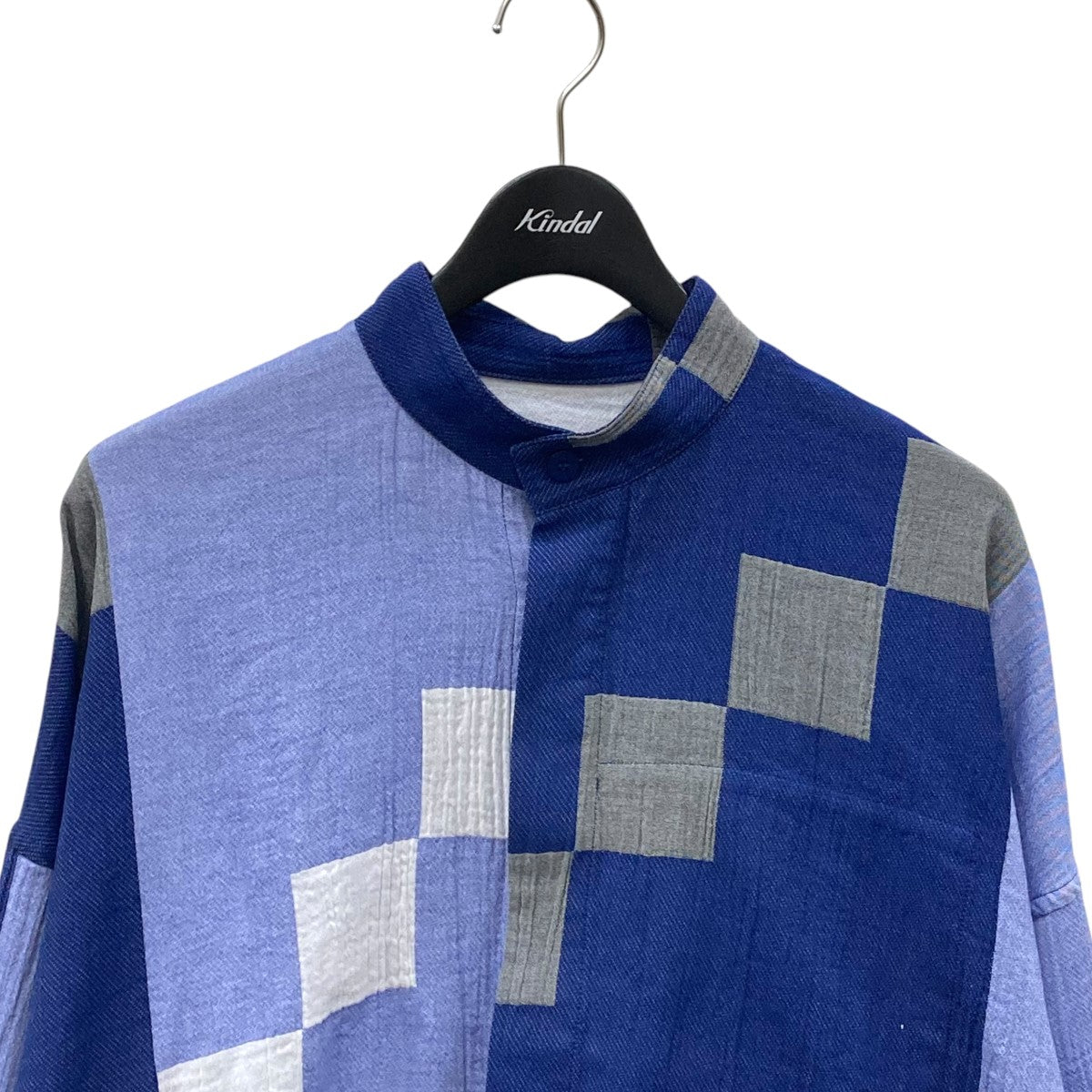 ISSEY MIYAKE バンドカラーシャツLA23FJ129 古着・中古-3枚目のアイテム画像