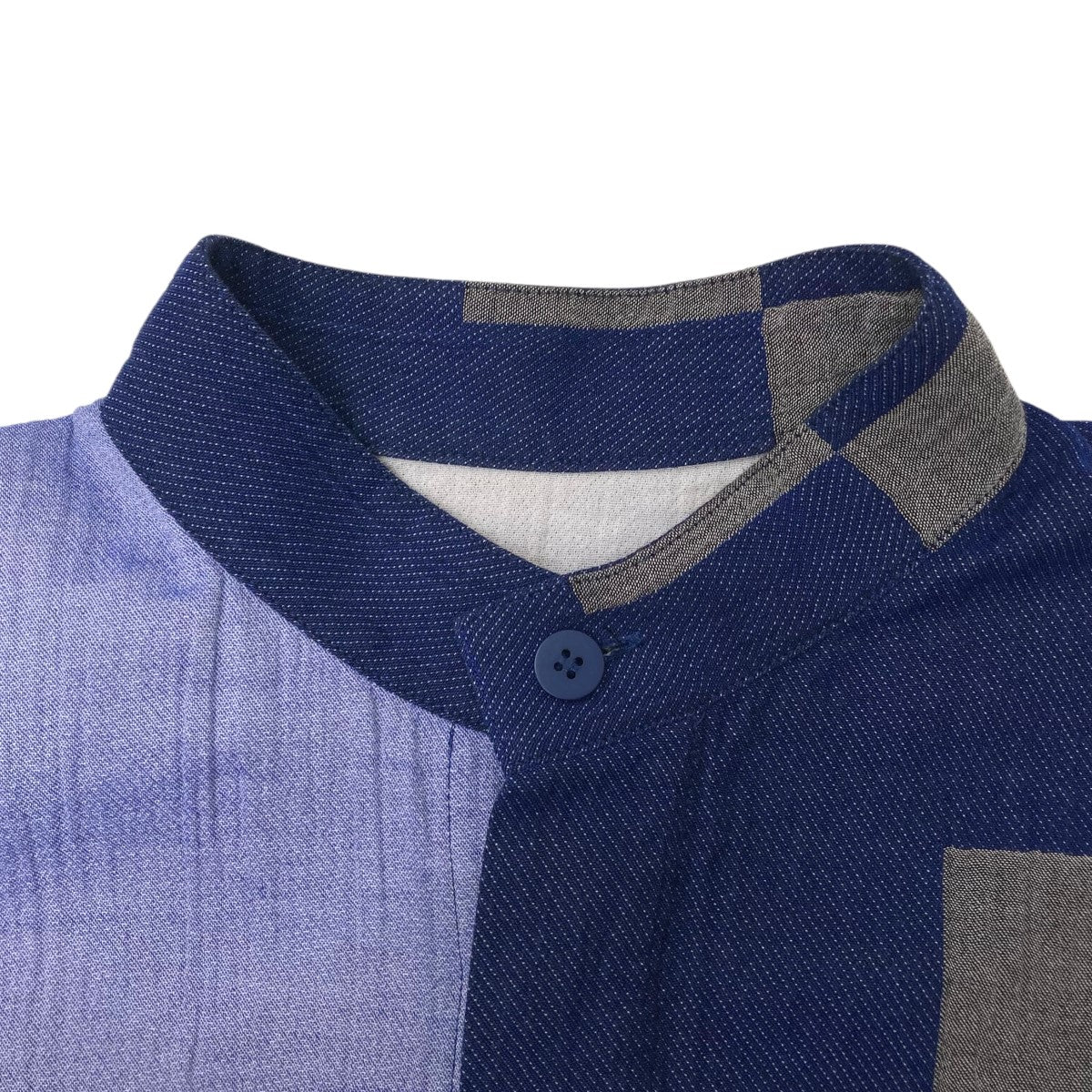ISSEY MIYAKE バンドカラーシャツLA23FJ129 古着・中古-5枚目のアイテム画像