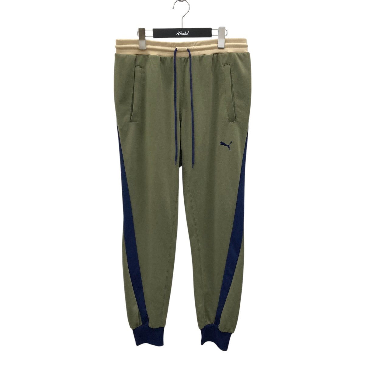 PUMA×SCYE スウェットパンツ631579 631579 グリーン×ネイビー サイズ M