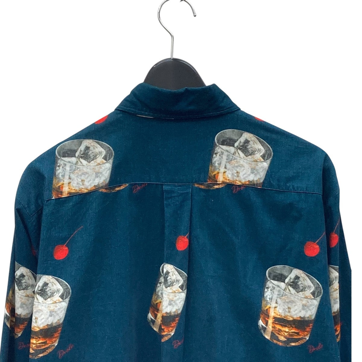 DROLE DE MONSIEUR Cocktail Button Down Shirt Navy長袖シャツDDM22FW-1 古着・中古-4枚目のアイテム画像