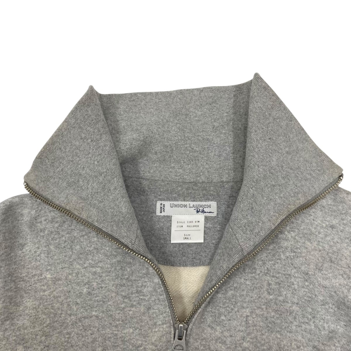 UNION LAUNCH×Ron Herman ハーフジップスウェット3820900112 古着・中古-5枚目のアイテム画像
