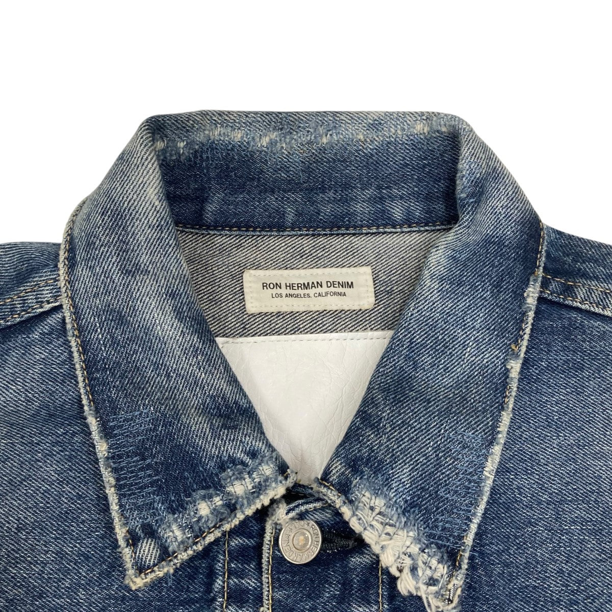 Ron Herman 1st ダメージ加工 Used Repair Denim Jacketデニムジャケット3620400100 古着・中古-5枚目のアイテム画像