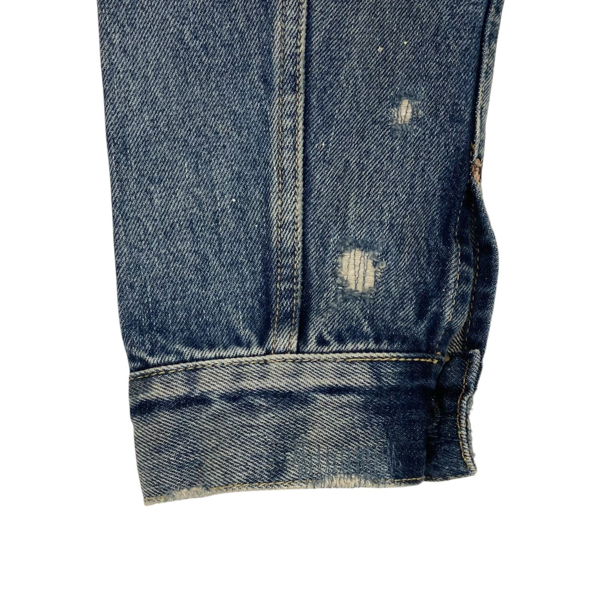 Ron Herman 1st ダメージ加工 Used Repair Denim Jacketデニムジャケット3620400100 古着・中古-7枚目のアイテム画像