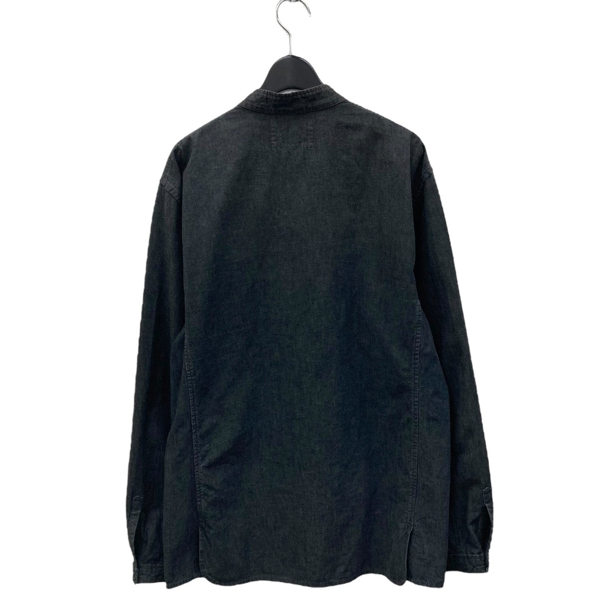 OUTIL スタンドカラーシャツ 古着・中古-2枚目のアイテム画像