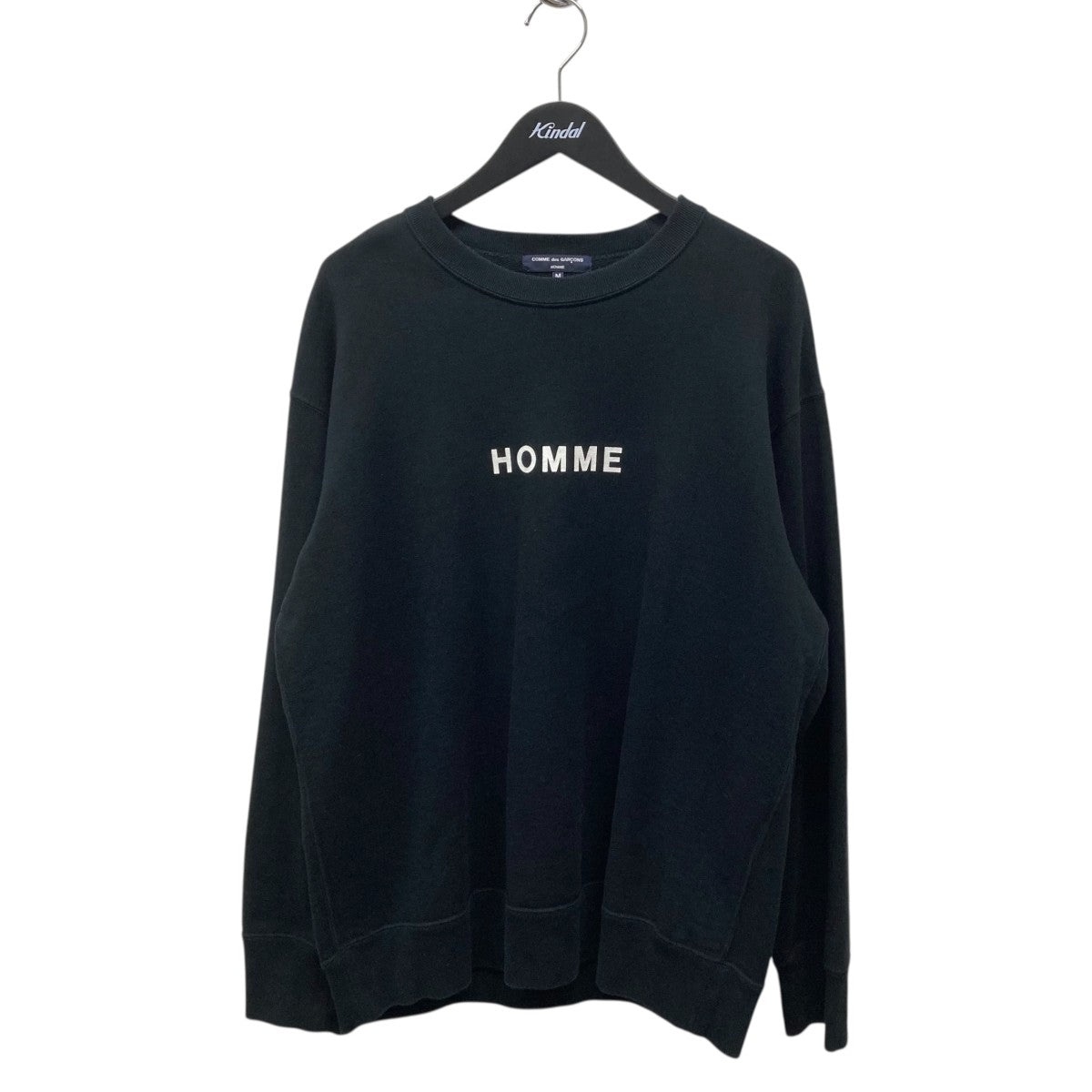コムデギャルソンオム スウェットトレーナー 21AW ブラック S COMME des GARCONS HOMME(コムデギャルソンオム) 24SSスウェット