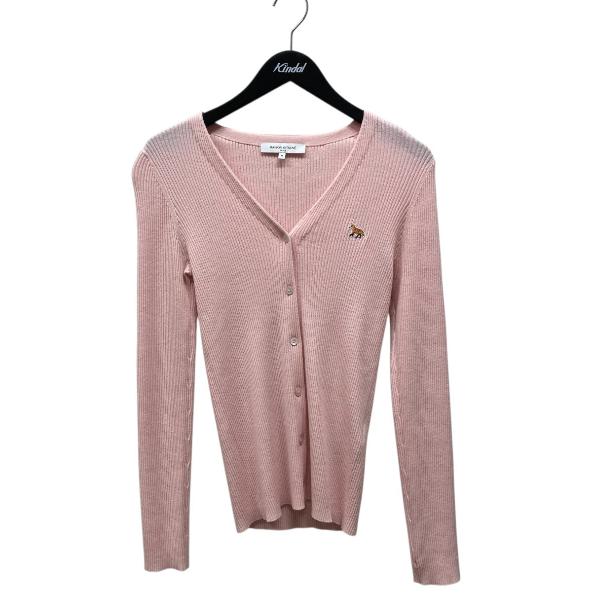 メゾンキツネ ニットカーディガンBABY FOX PATCH メゾンキツネ MAISON KITSUNE MAISON KITSUNE カーディガン BABY