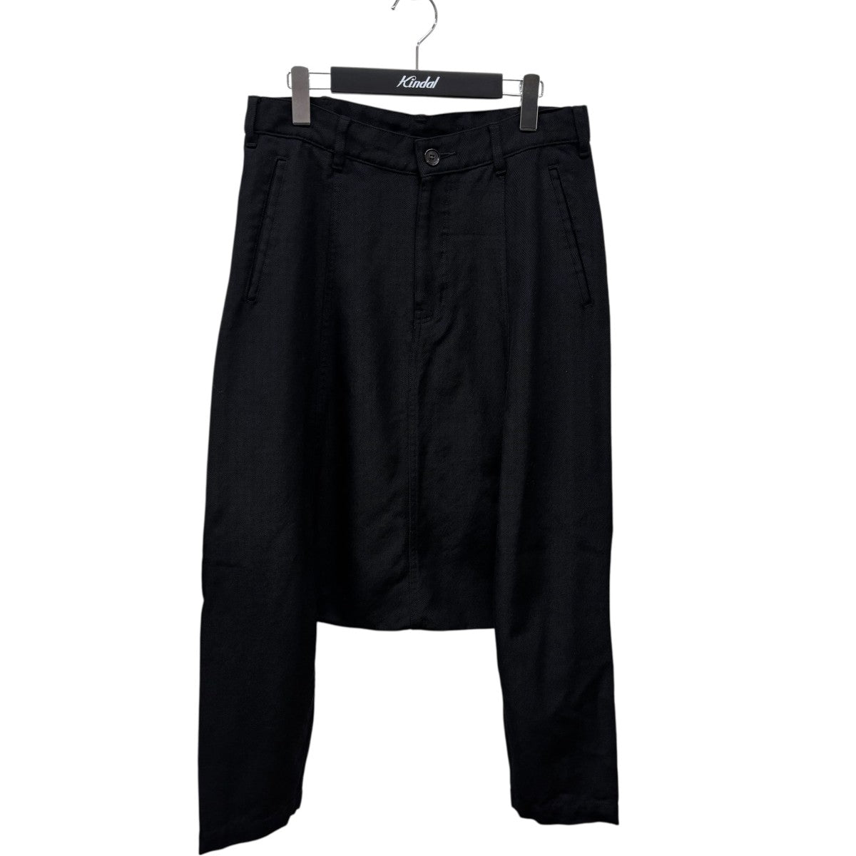 CDGコムデギャルソン　シーディージー　ウール サルエルパンツ　ブラック　黒 CDG(シーディージー) CDG バックロゴ ウールサルエルパンツSB