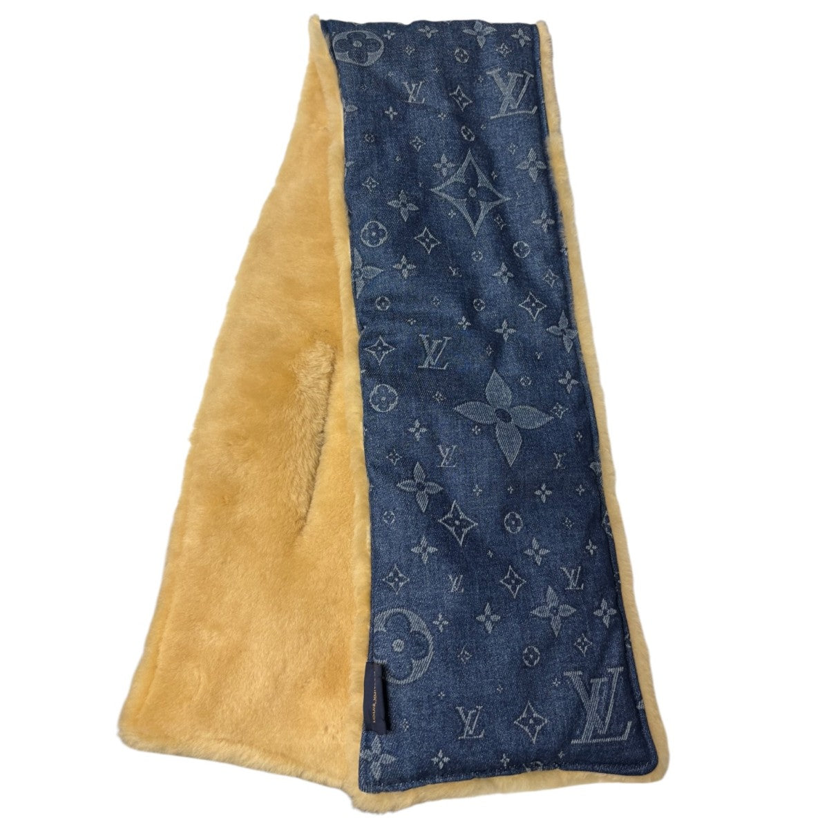 ルイヴィトン・モノグラム エシャルプ ロゴマニア デニム　マフラー ルイヴィトン・モノグラム エシャルプ ロゴマニア デニム マフラー