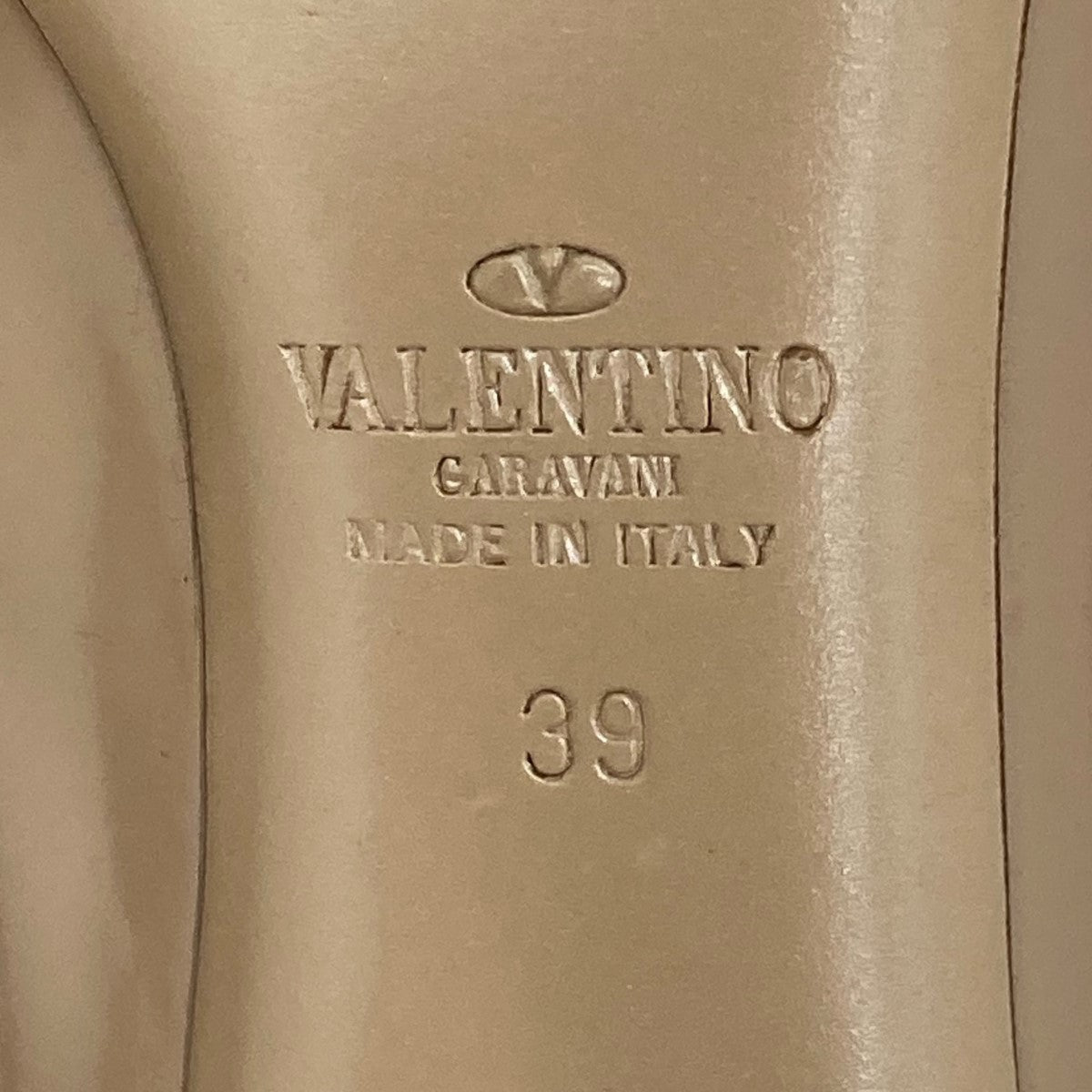 VALENTINO GARAVANI スタッズヒールパンプス 古着・中古-6枚目のアイテム画像
