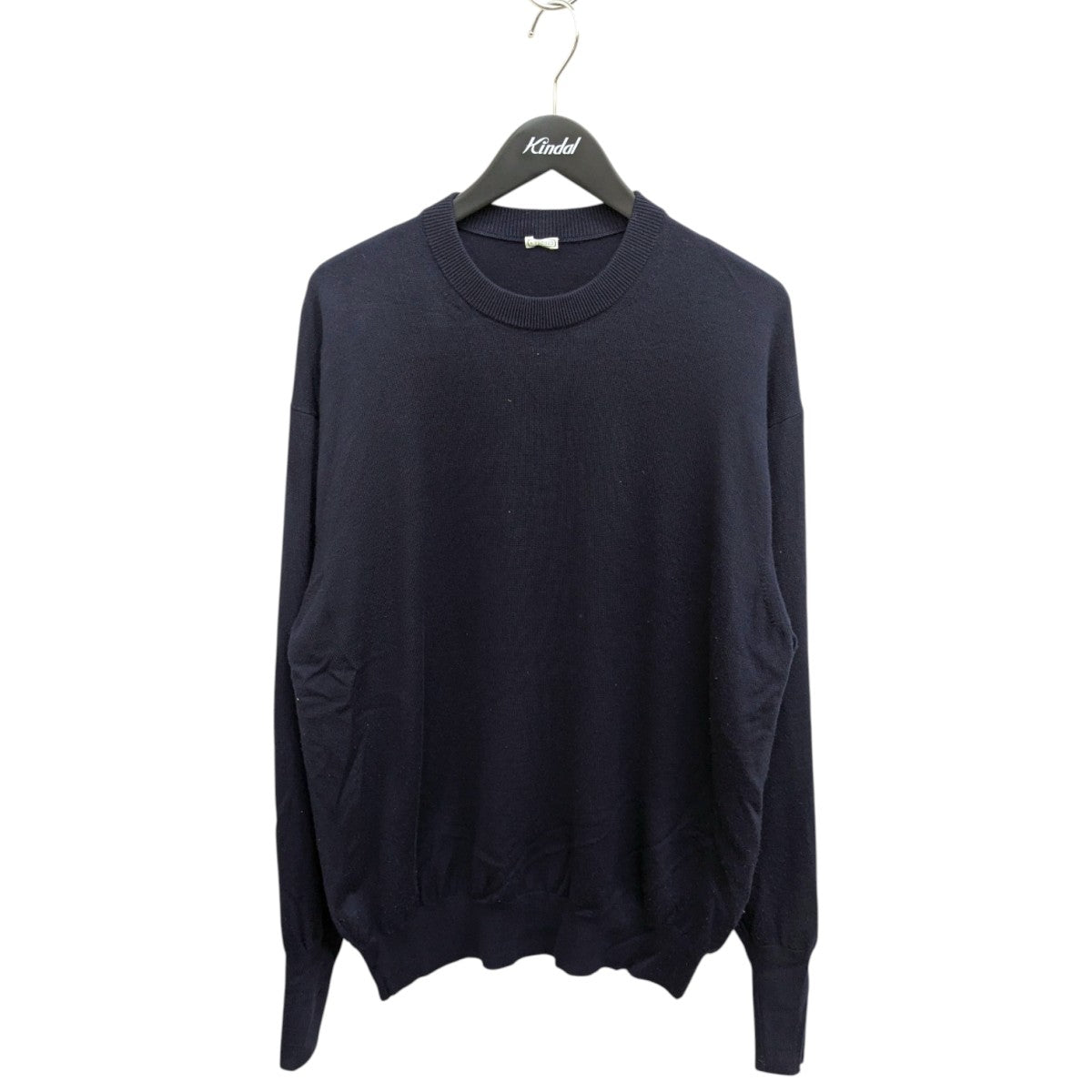 A.PRESSE 22FW L/S Knit T-Shirt ネイビー A．PRESSE(アプレッセ) 22FWL S Knit T-Shirtニット22AAP-03-02H 22AAP