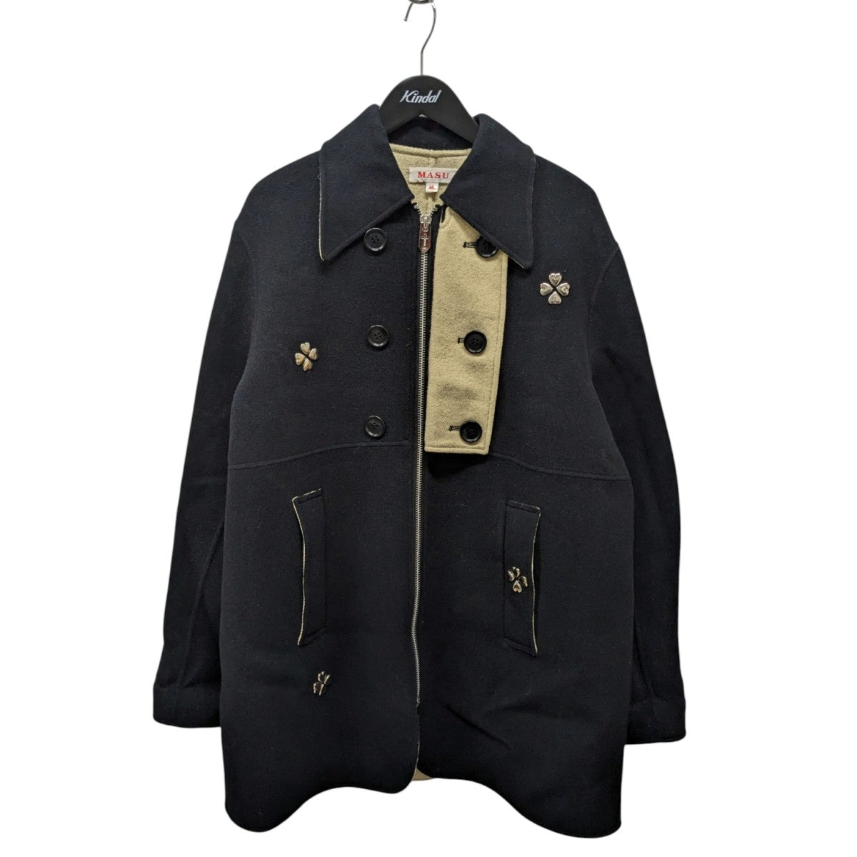 MASU(エムエーエスユー) ZIP-UP CLOVER STUDS COATコートMCFW-CT0121