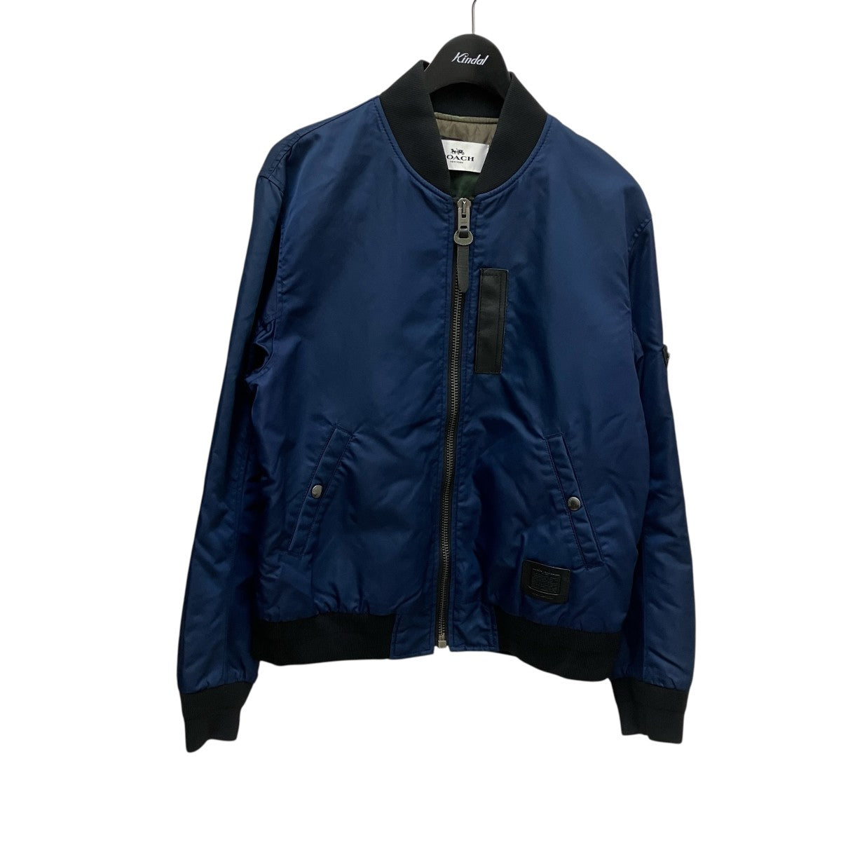 COACH(コーチ) MA-1ジャケット ネイビー サイズ M｜【公式】カインド