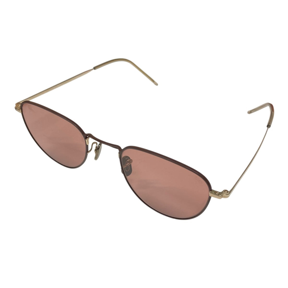 極美品 EYEVAN 7285 773 アイヴァン サングラス ビンテージ 赤 EYEVAN 7285(アイヴァン 7285) 773サングラス ブラウン サイズ 50□21