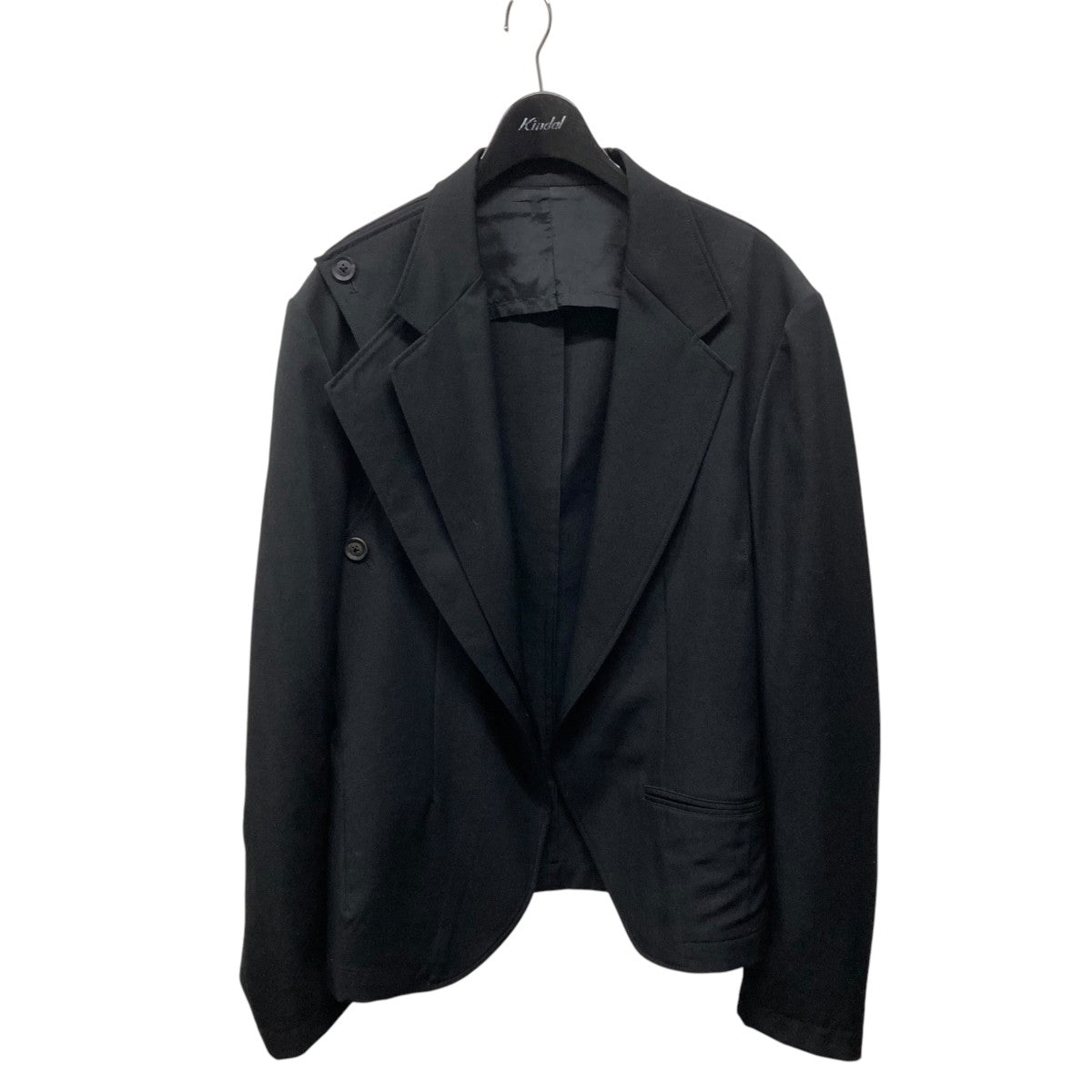 d*7様 最終値下げ【youji yamamoto】ヨウジヤマモト ジャケット yohji yamamoto - pour homme 右脇ファスナーあきJK / HX-J13