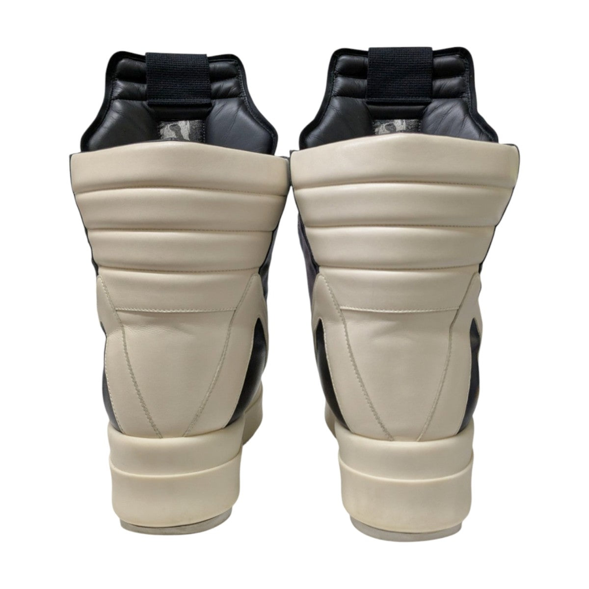 RICK OWENS MEGA GEOBASKET vibramソールハイカットスニーカーRU02D6855LCO 古着・中古-4枚目のアイテム画像
