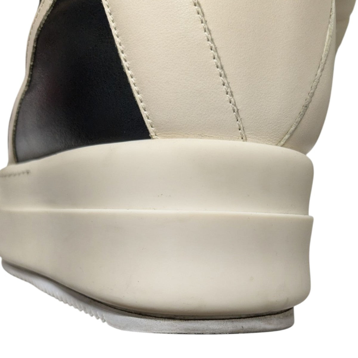 RICK OWENS MEGA GEOBASKET vibramソールハイカットスニーカーRU02D6855LCO 古着・中古-6枚目のアイテム画像