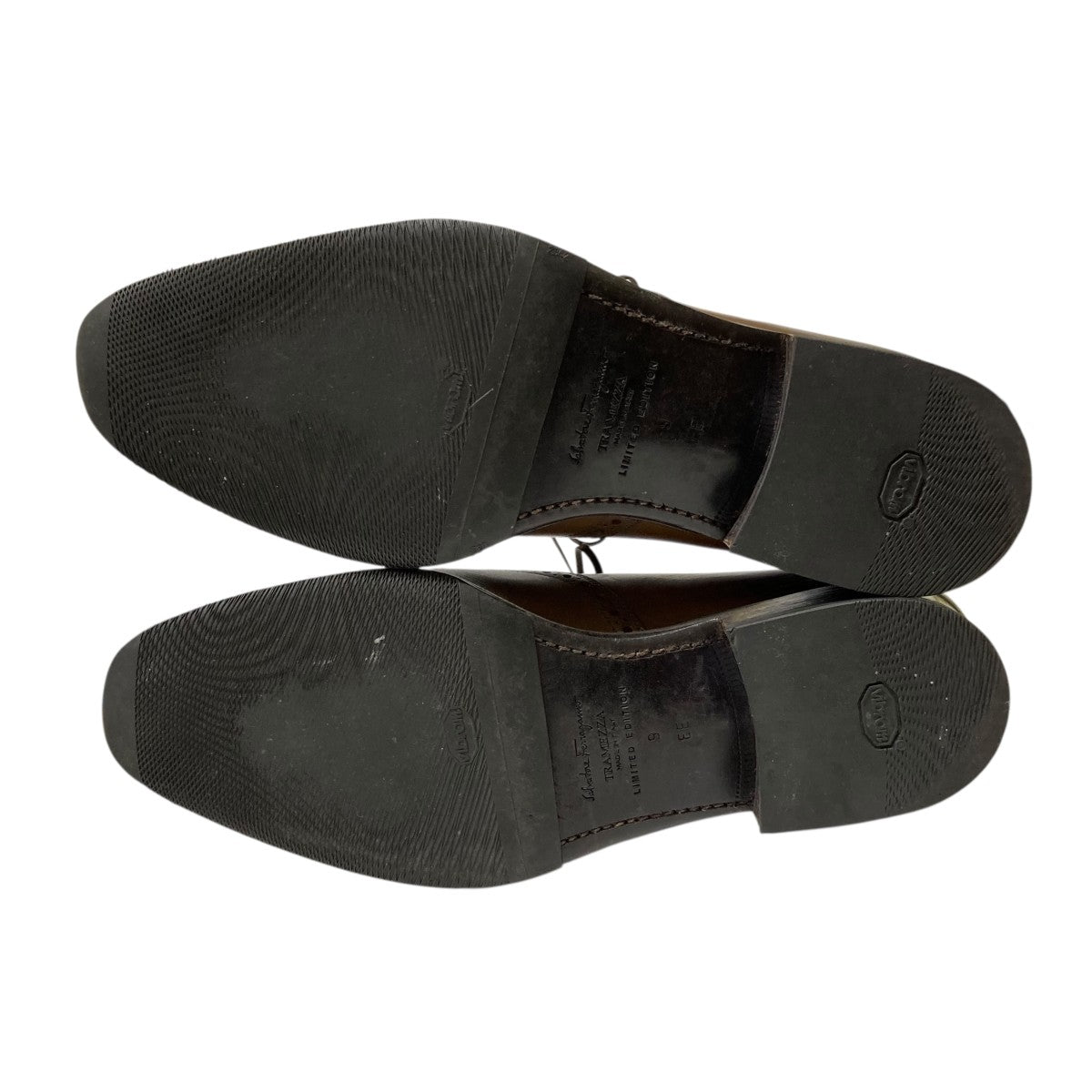 Salvatore Ferragamo ウイングチップレザーシューズJD 5449 古着・中古-5枚目のアイテム画像