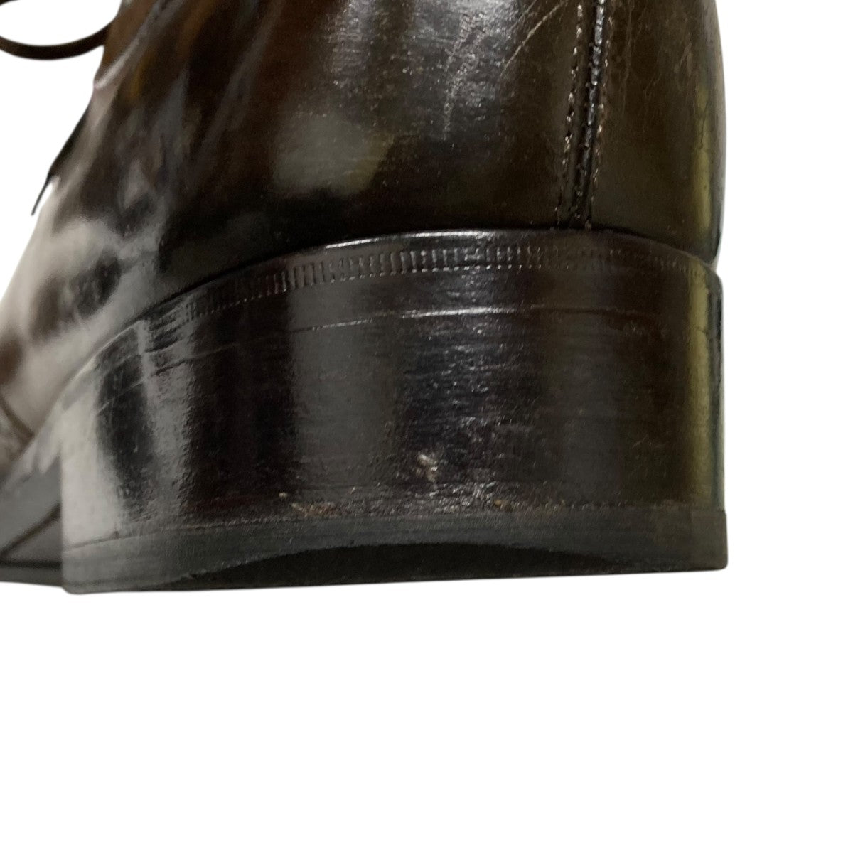 Salvatore Ferragamo ウイングチップレザーシューズJD 5449 古着・中古-7枚目のアイテム画像
