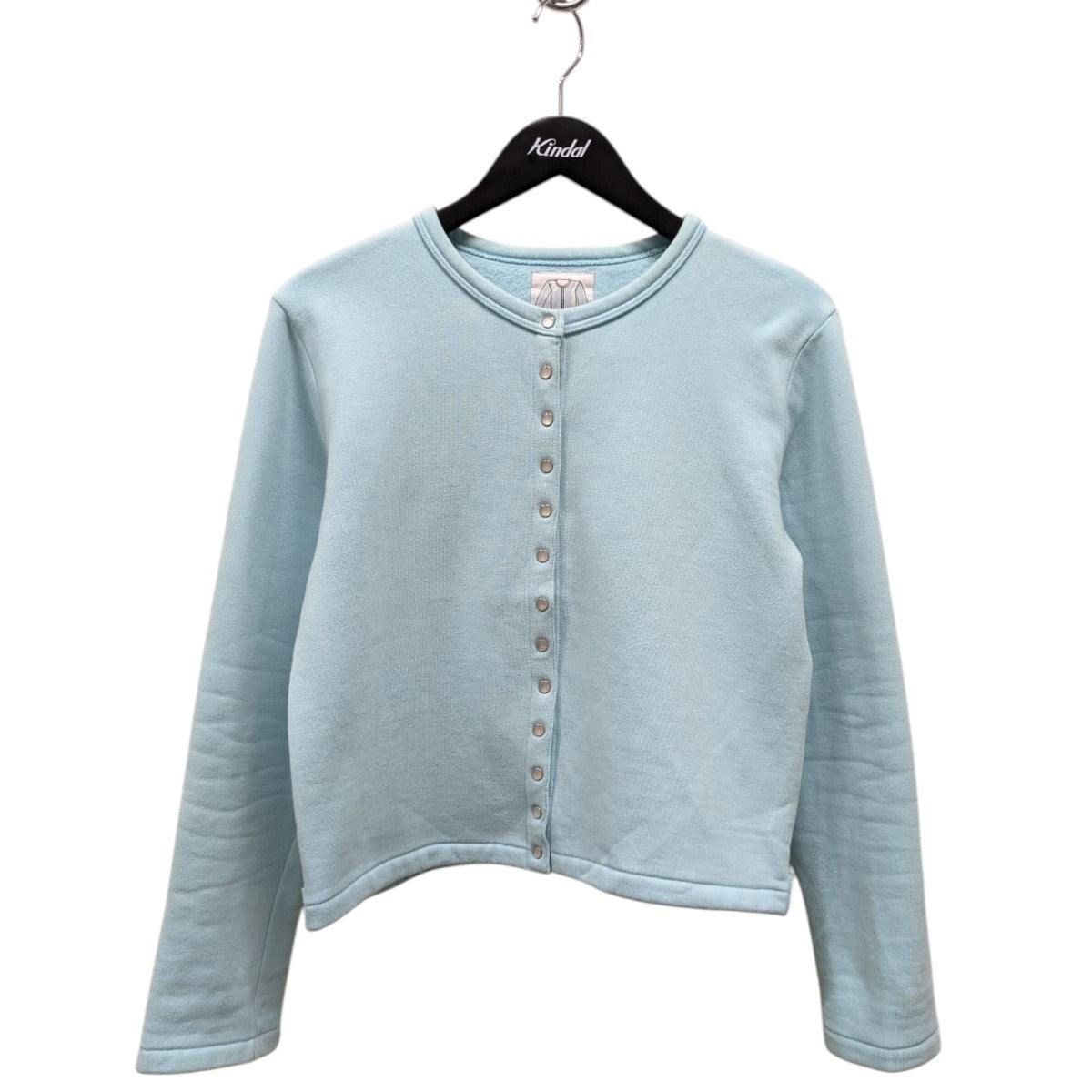 23年　アニエスベー　プレッション CARDIGAN 0267M001 裏起毛 23年 アニエスベー プレッション CARDIGAN 0267M001 裏起毛